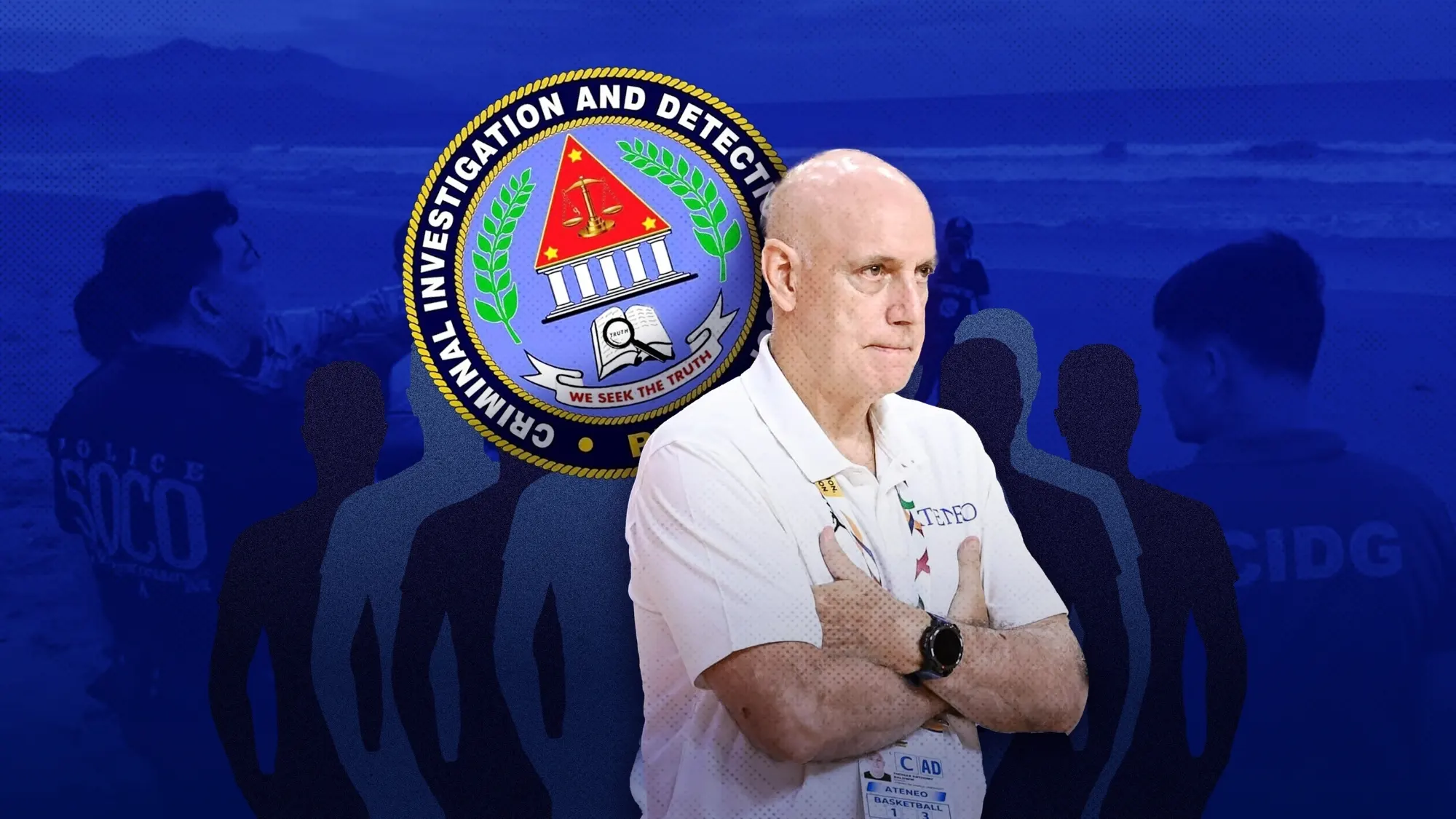 CIDG, nagsampa ng reklamong anti-hazing laban kay Tab Baldwin, 10 iba pa sa pagkamatay ng 2 manlalaro ng Ateneo