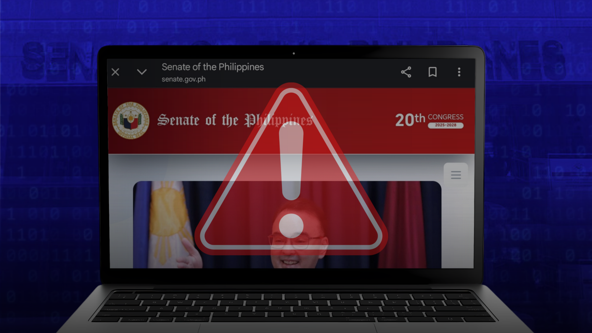 Senate website hit by cyberattack, officials assure public of data security